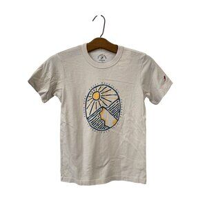 League 91 Rocky Mountains Graphic T Shirt Kids Medium 7 8 Heather Canvas Tee NEW